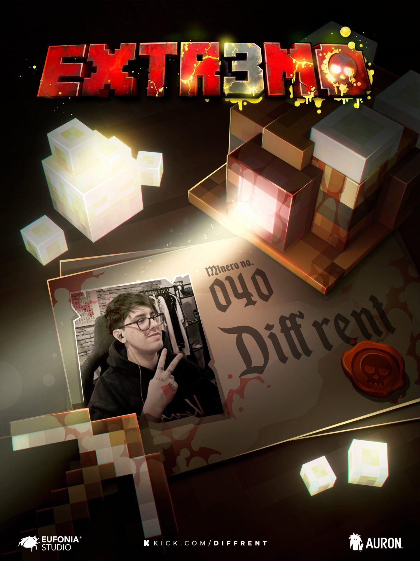 Todas las vidas restantes de los streamers de Minecraft Extremo 3 y primeros eliminados de la serie Todas las vidas restantes de los streamers de Minecraft Extremo 3 y primeros eliminados de la serie
