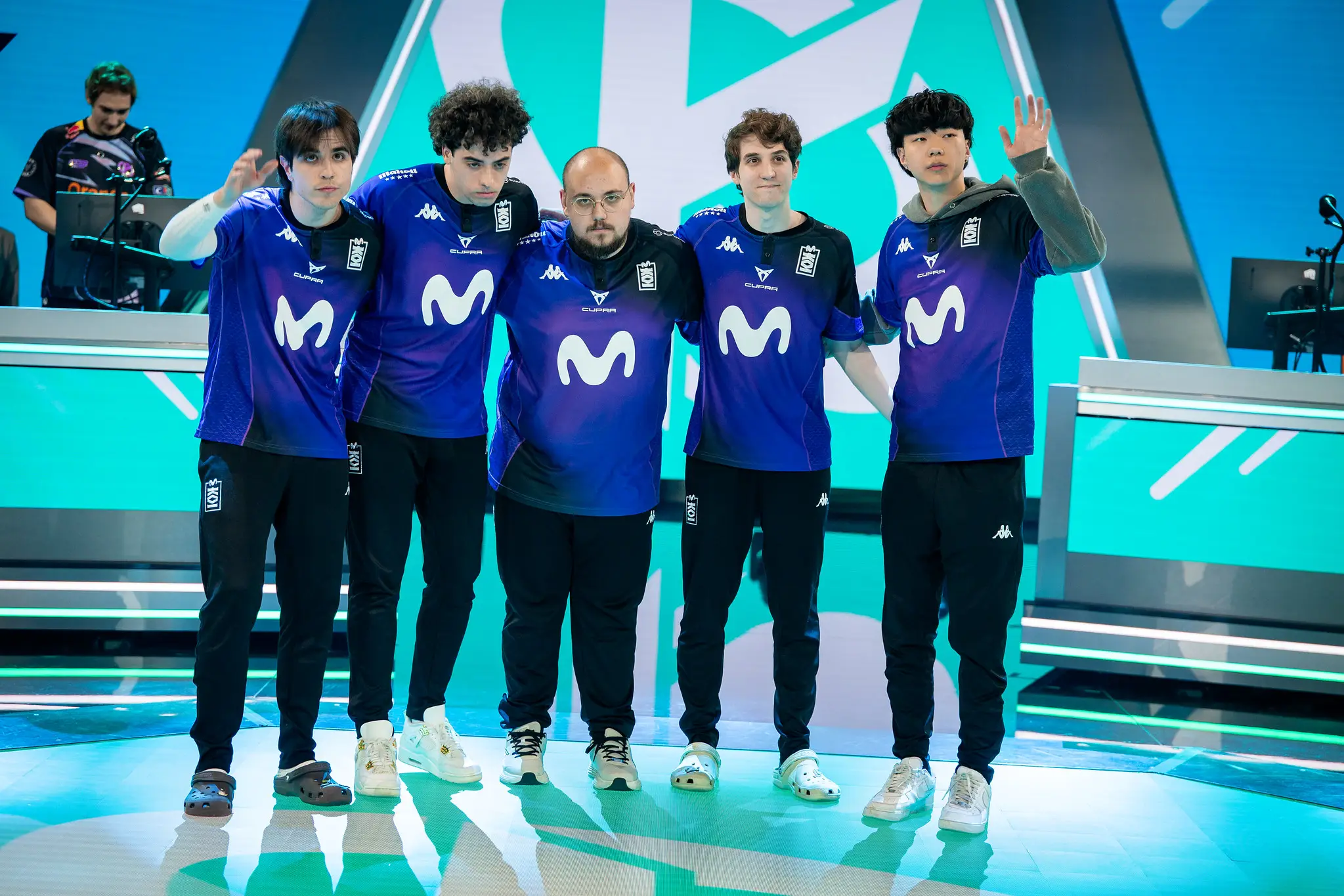 Movistar KOI tras su dura derrota contra Karmine Corp en LEC.