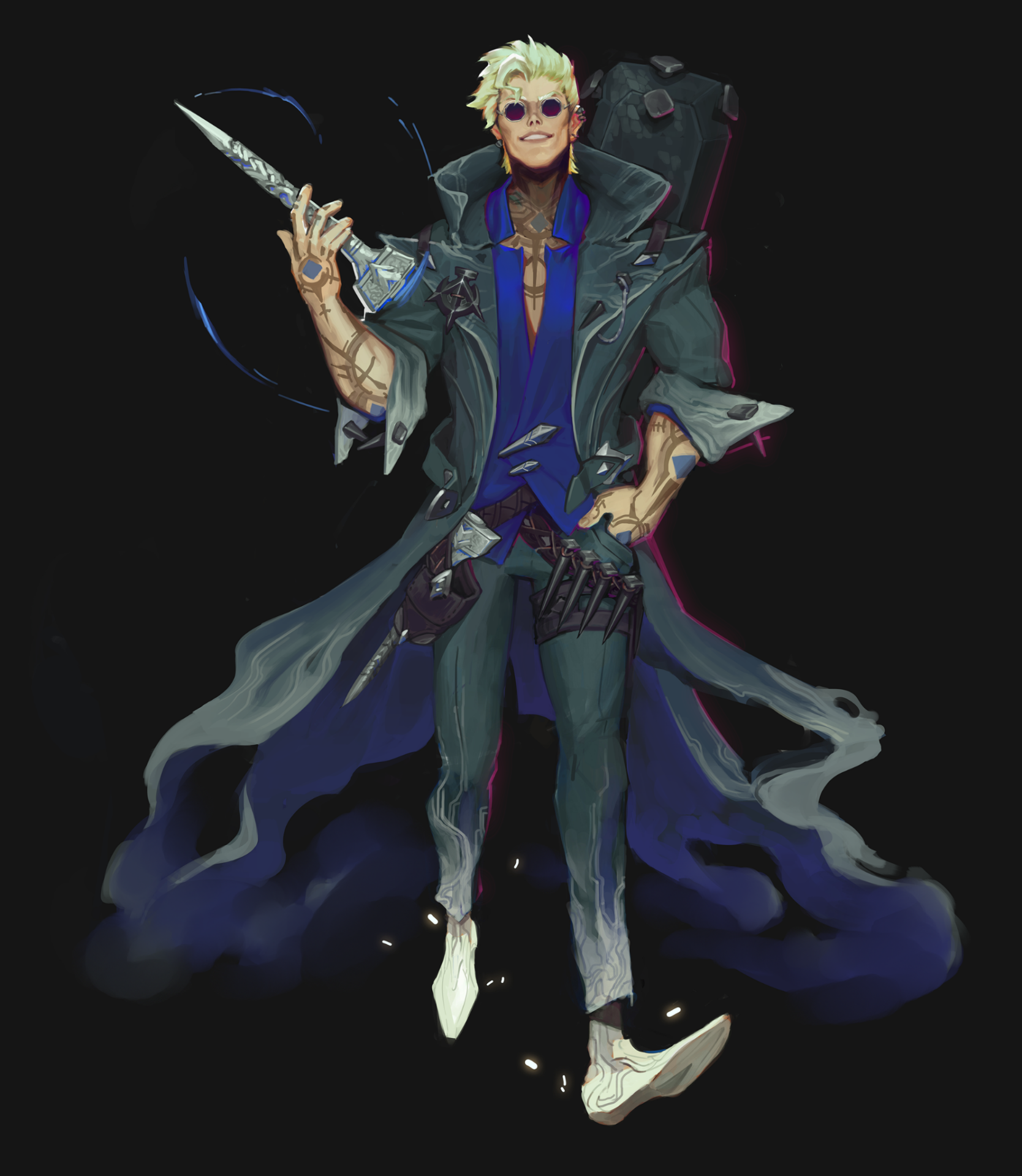 Oficial: habilidades y aspecto de Locke, el nuevo campeón de League of Legends Uno de los artes conceptuales oficiales de Locke.