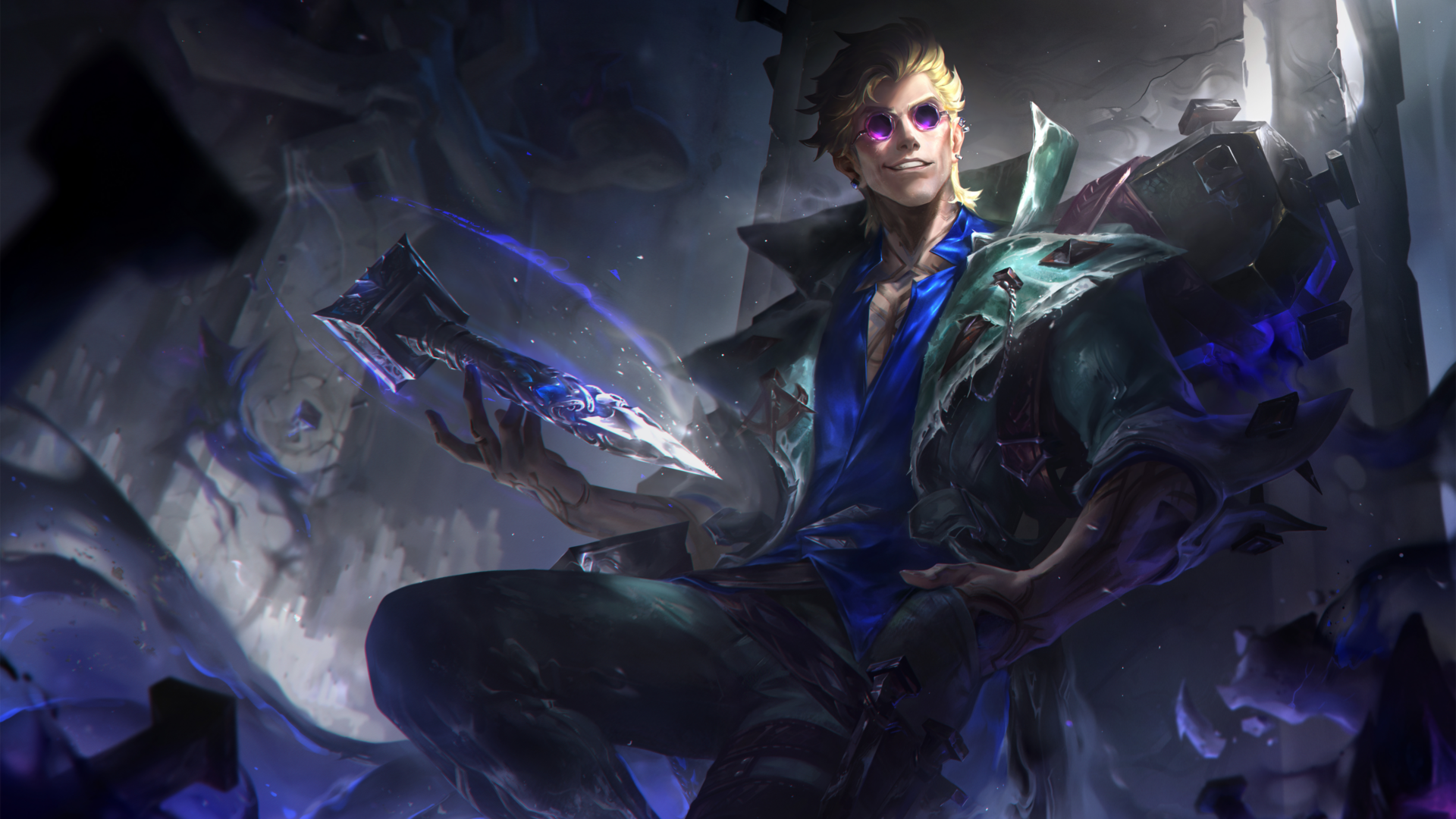 Oficial: habilidades y aspecto de Locke, el nuevo campeón de League of Legends Aspecto base de Locke.