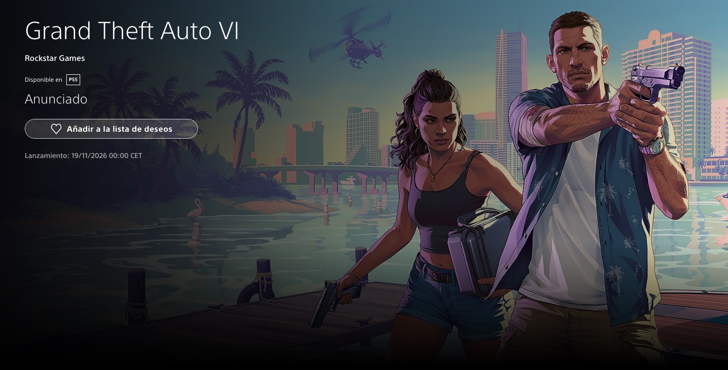 Le fecha de lanzamiento de GTA VI desaparece de Rockstar: ¿hay motivos para preocuparse? Fecha de lanzamiento de GTA VI