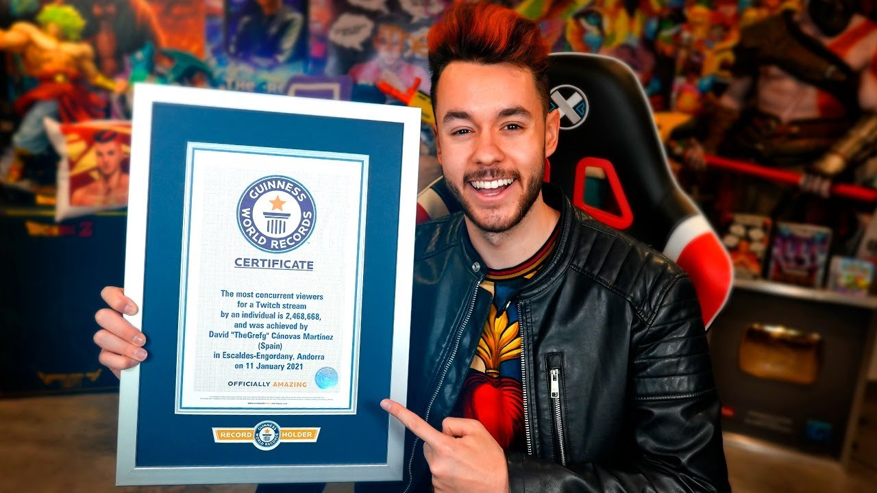 Los 10 objetos que explican la carrera de TheGrefg: de su récord Guinness hasta su Goku Los 10 objetos que explican la carrera de TheGrefg: de su récord Guinness hasta su Goku