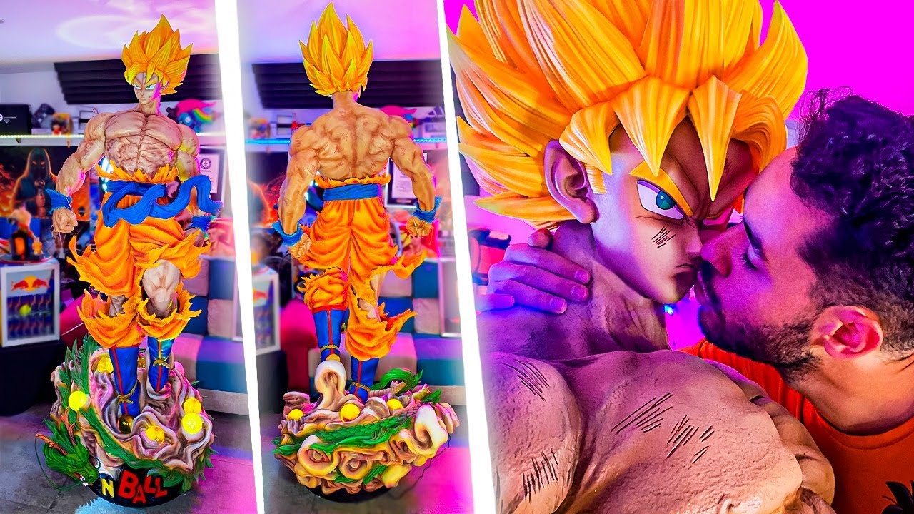 Los 10 objetos que explican la carrera de TheGrefg: de su récord Guinness hasta su Goku El Goku de 3 metros de TheGrefg