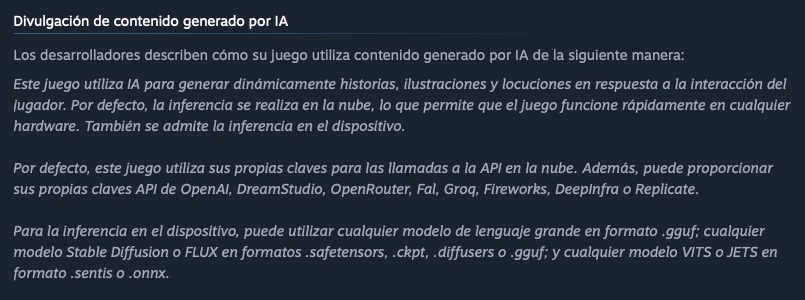 El CEO de Epic acusa a Valve de irresponsables por etiquetar los juegos que usan IA El CEO de Epic acusa a Valve de irresponsables por etiquetar los juegos que usan IA