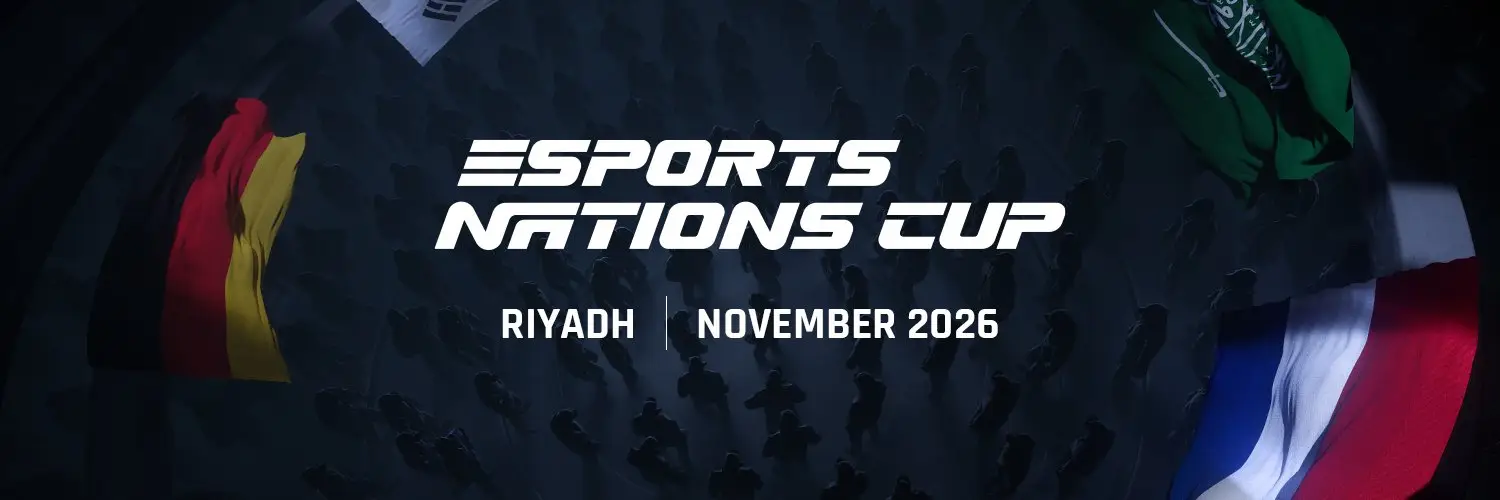 Imagen oficial de la Esports Nations Cup 2026.