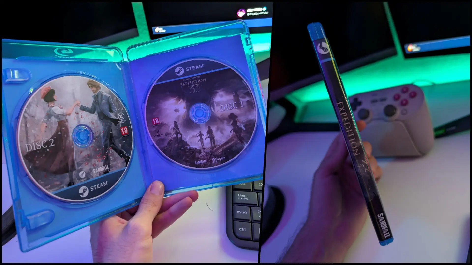 Así sería un juego físico de Steam creado por Alex White.