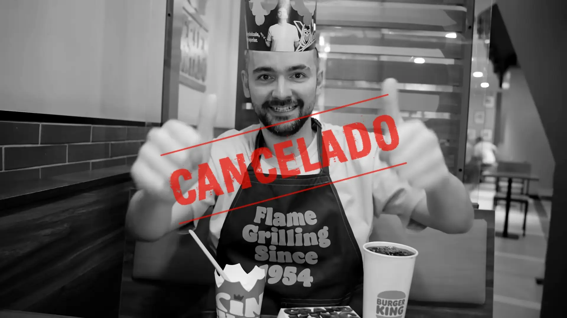Burger King cancela su promoción con Xokas.