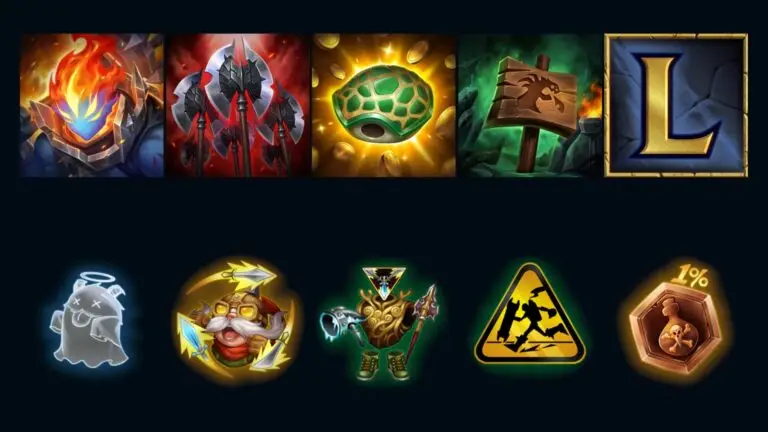 Recompensas de LoL Classic y pase de batalla.
