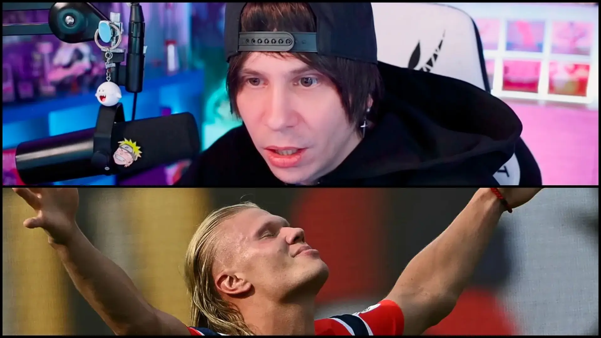 Rubius se viraliza en redes con Haaland y Noruega.