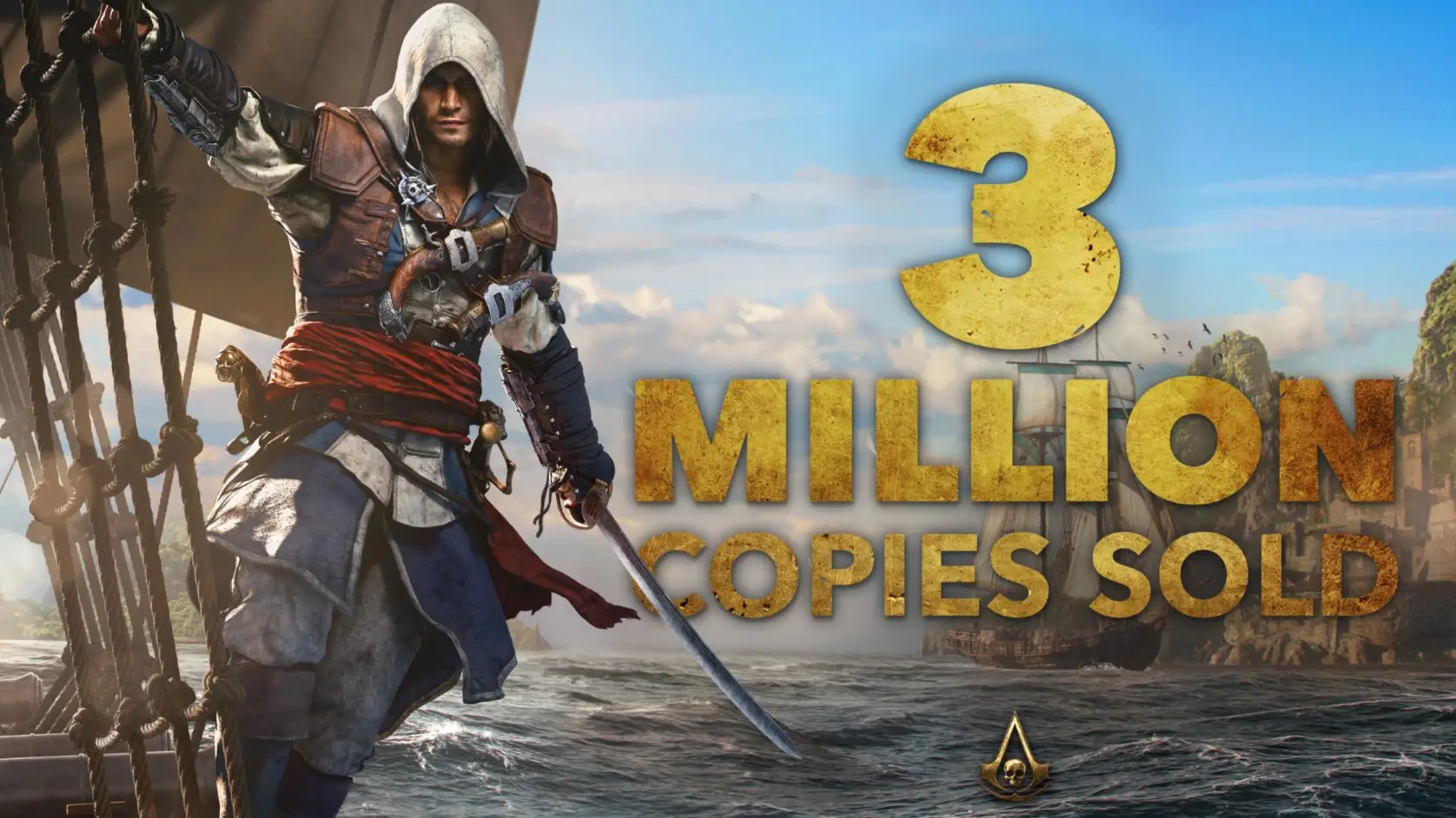 Assassin's Creed Black Flag Resynced vende tres millones de juegos
