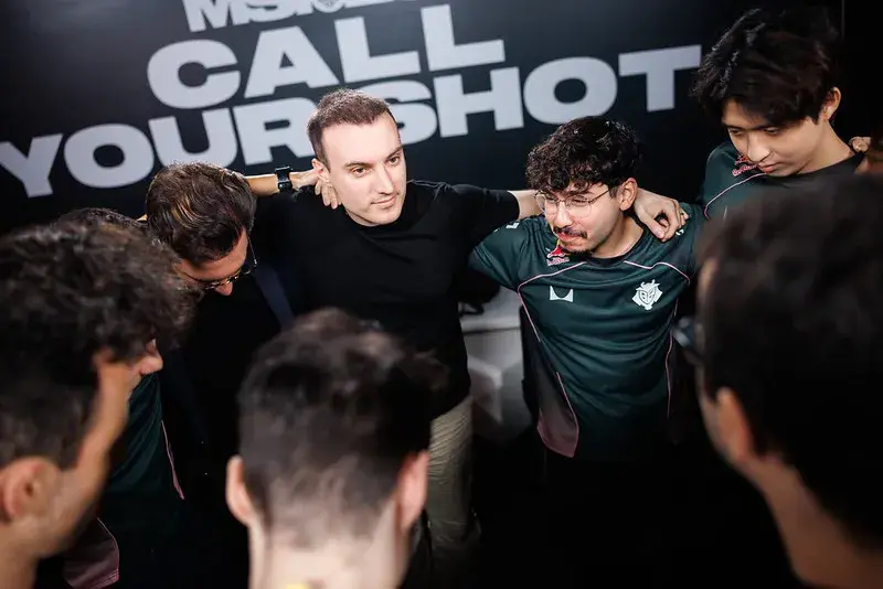 Perkz provoca un terremoto en G2 Esports con su ascenso: ¿Conseguirán el triplete de LEC? Perkz como parte del cuerpo técnico de G2 Esports.