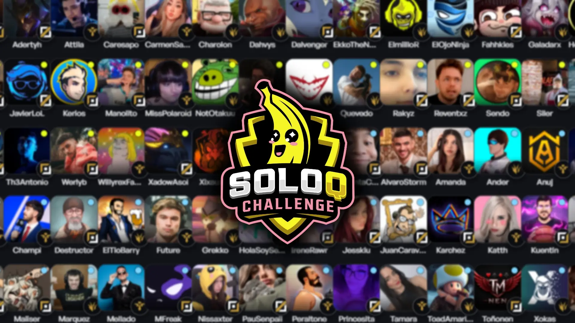 Clasificación del SoloQChallenge 2026 de high elo y low elo tras el día 1 SoloQChallenge 2026.