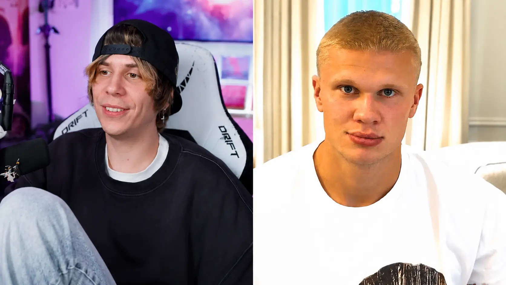 Rubius reacciona al corte de pelo de Haaland