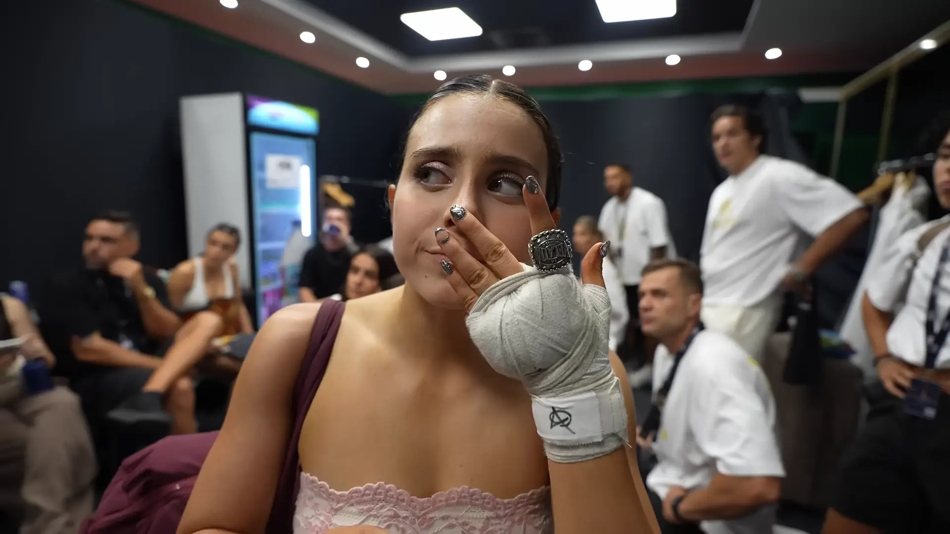 Roro tras terminar la Velada del año 6.