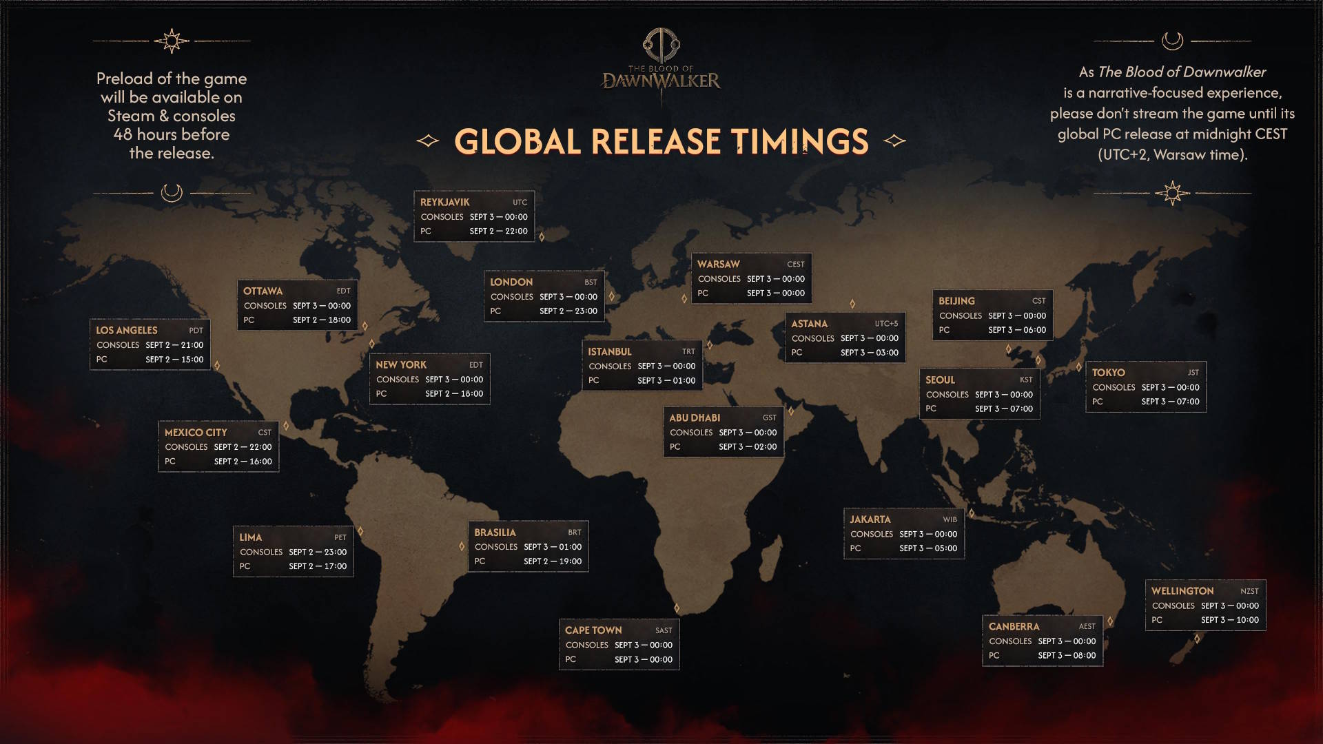 Cuándo jugar a The Blood of Dawnwalker: horas de precarga, desbloqueo, lanzamiento... Cuándo jugar a The Blood of Dawnwalker: horas de precarga, desbloqueo, lanzamiento...
