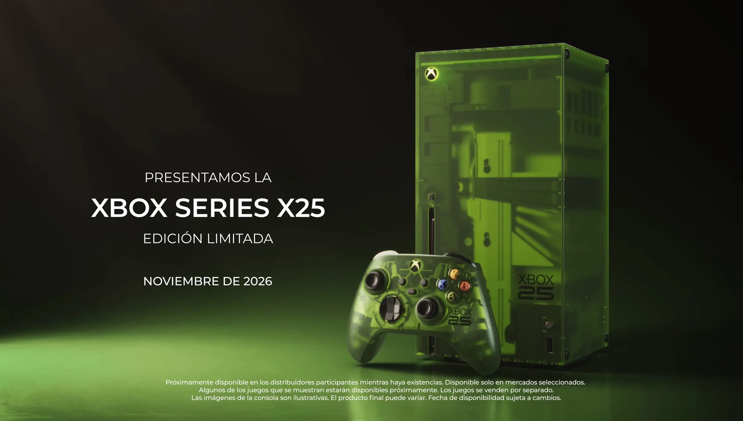 Precio de XBOX Series X25