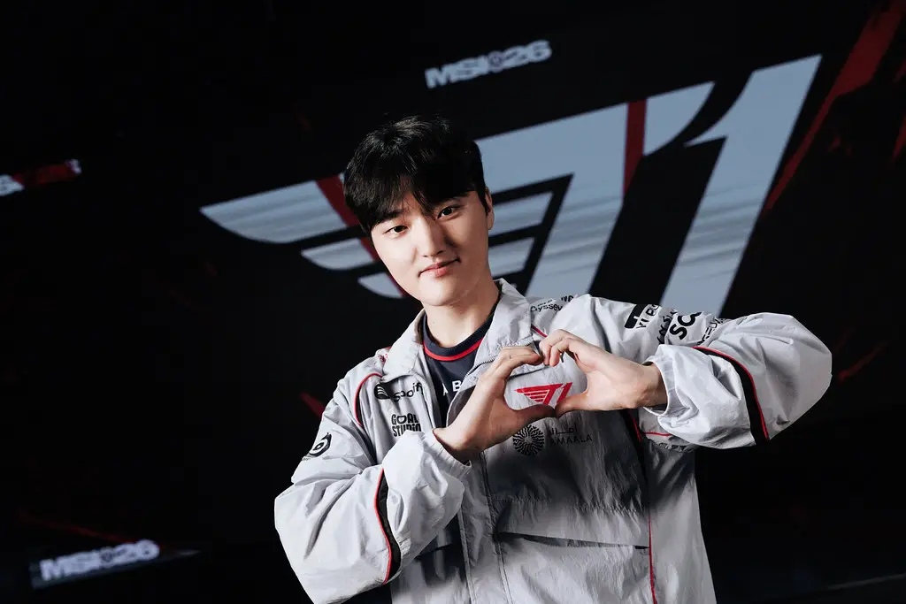 Peyz con T1 en el MSI 2026.