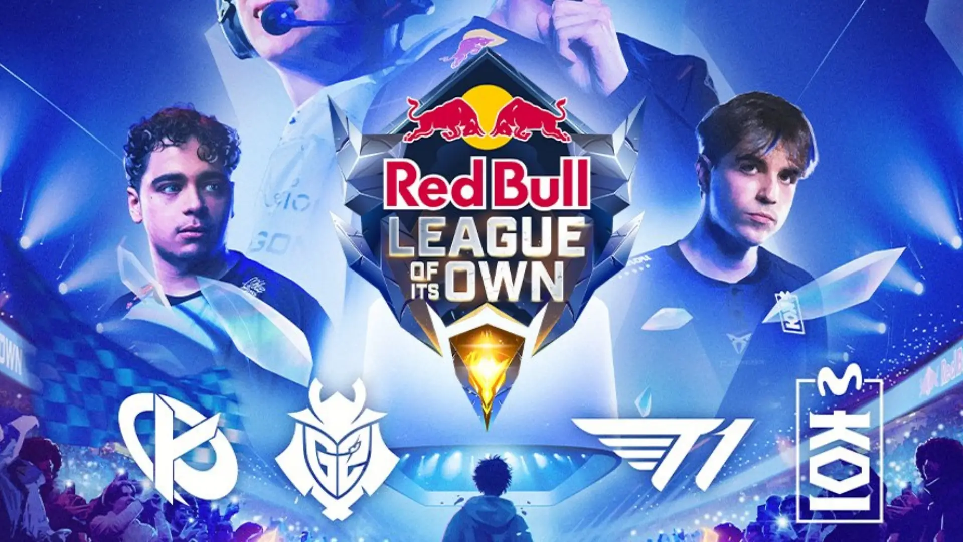 Cartel oficial del Red Bull League of Its Own.