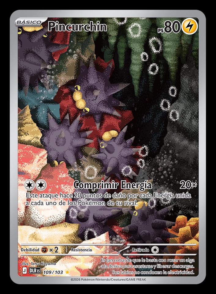 ¡Exclusiva! Enseñamos la carta Illustration Rare de Pincurchin en español para Pokémon TCG Pincurchin Illustration Rare