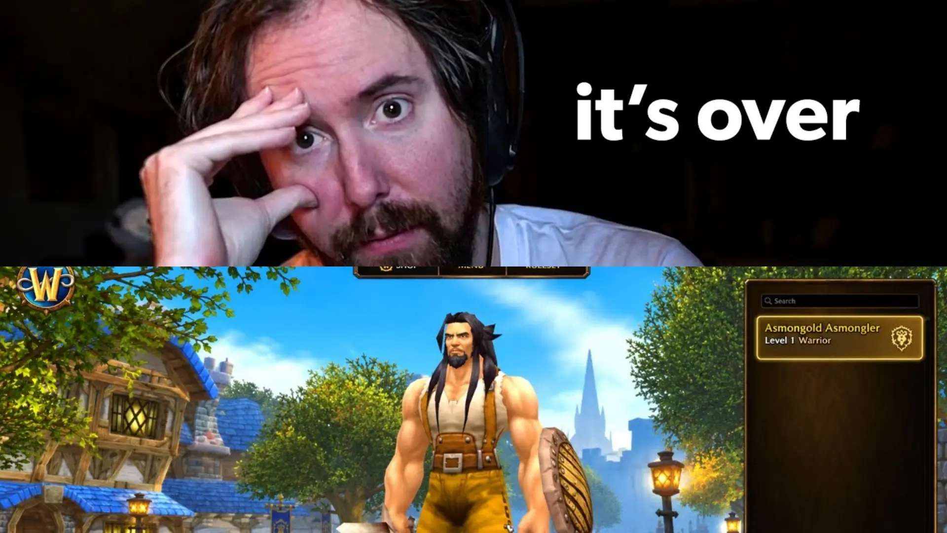 Asmongold: el streamer más odiado de WoW Forever