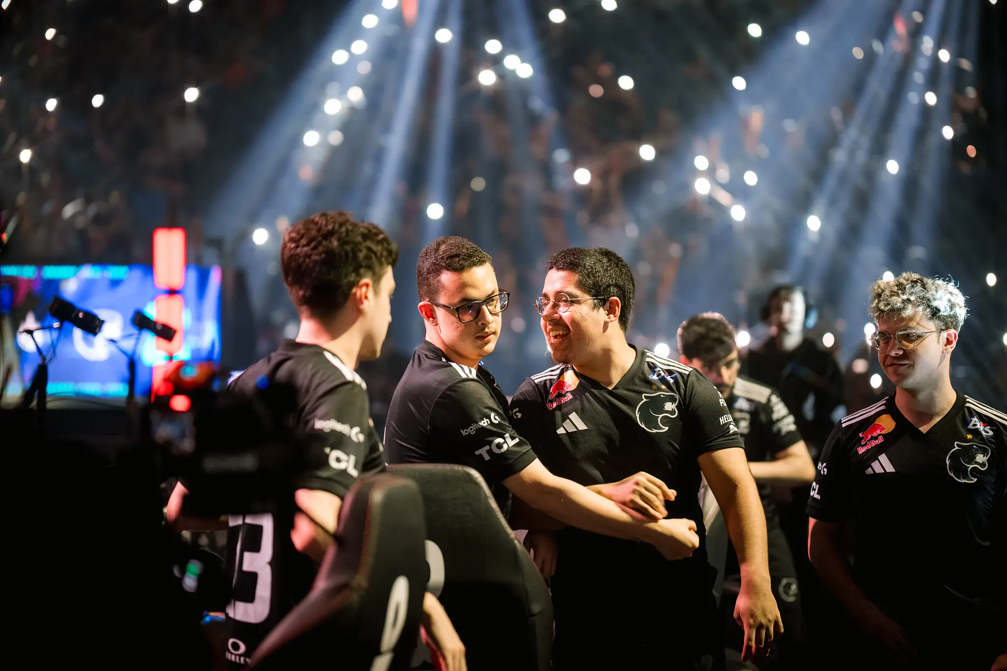 FURIA durante las finales de CBLOL.