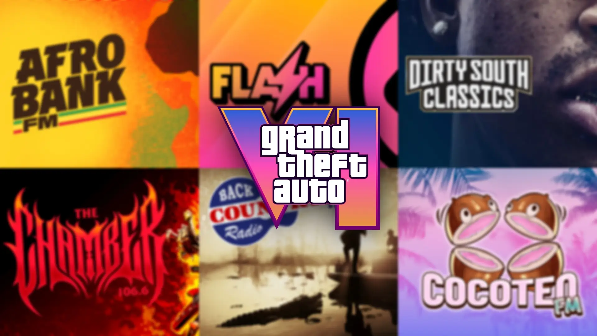 Algunas de las emisoras confirmadas en GTA 6.