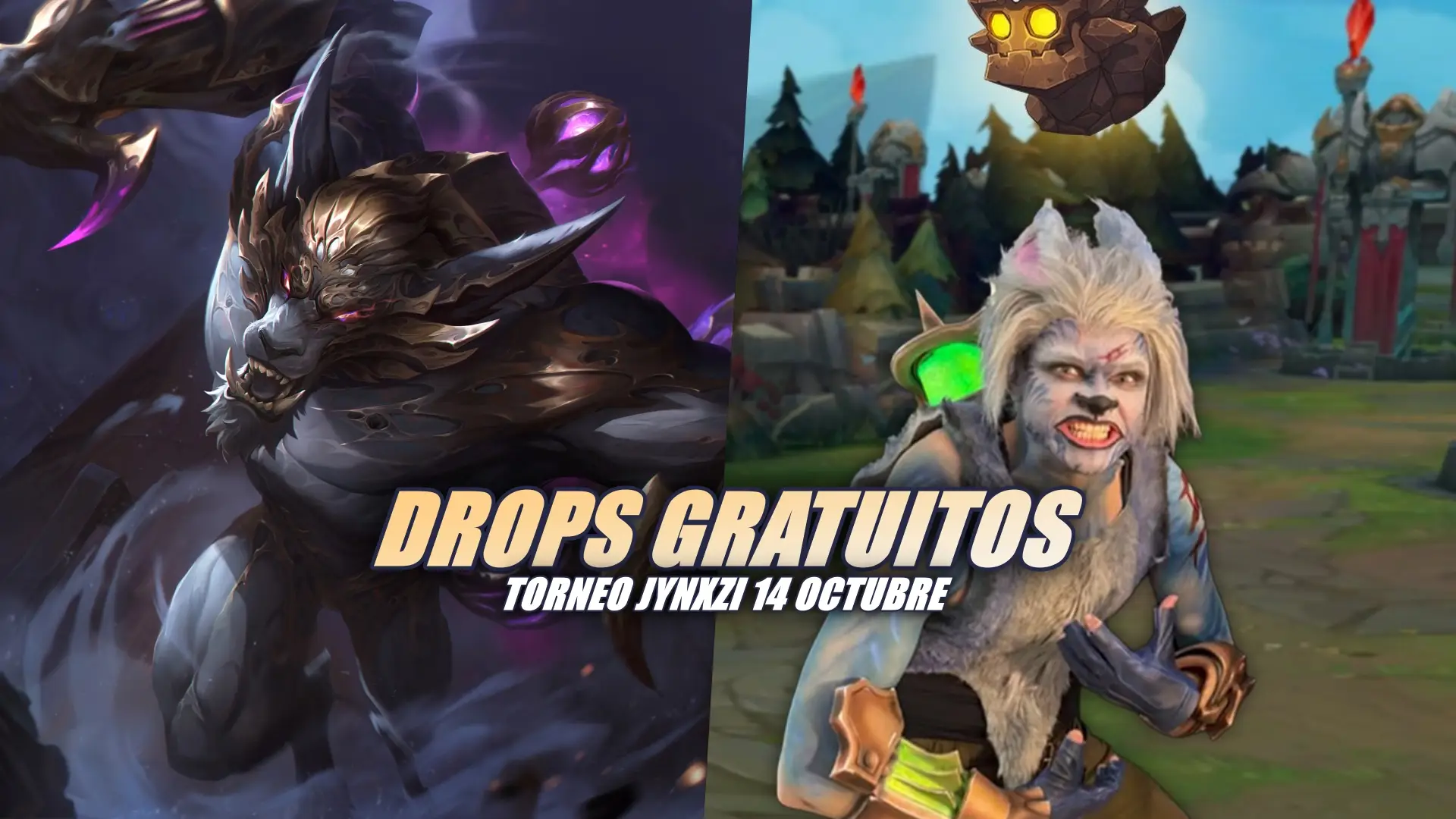 Drops gratuitos con el torneo de Jynxzi de LoL.