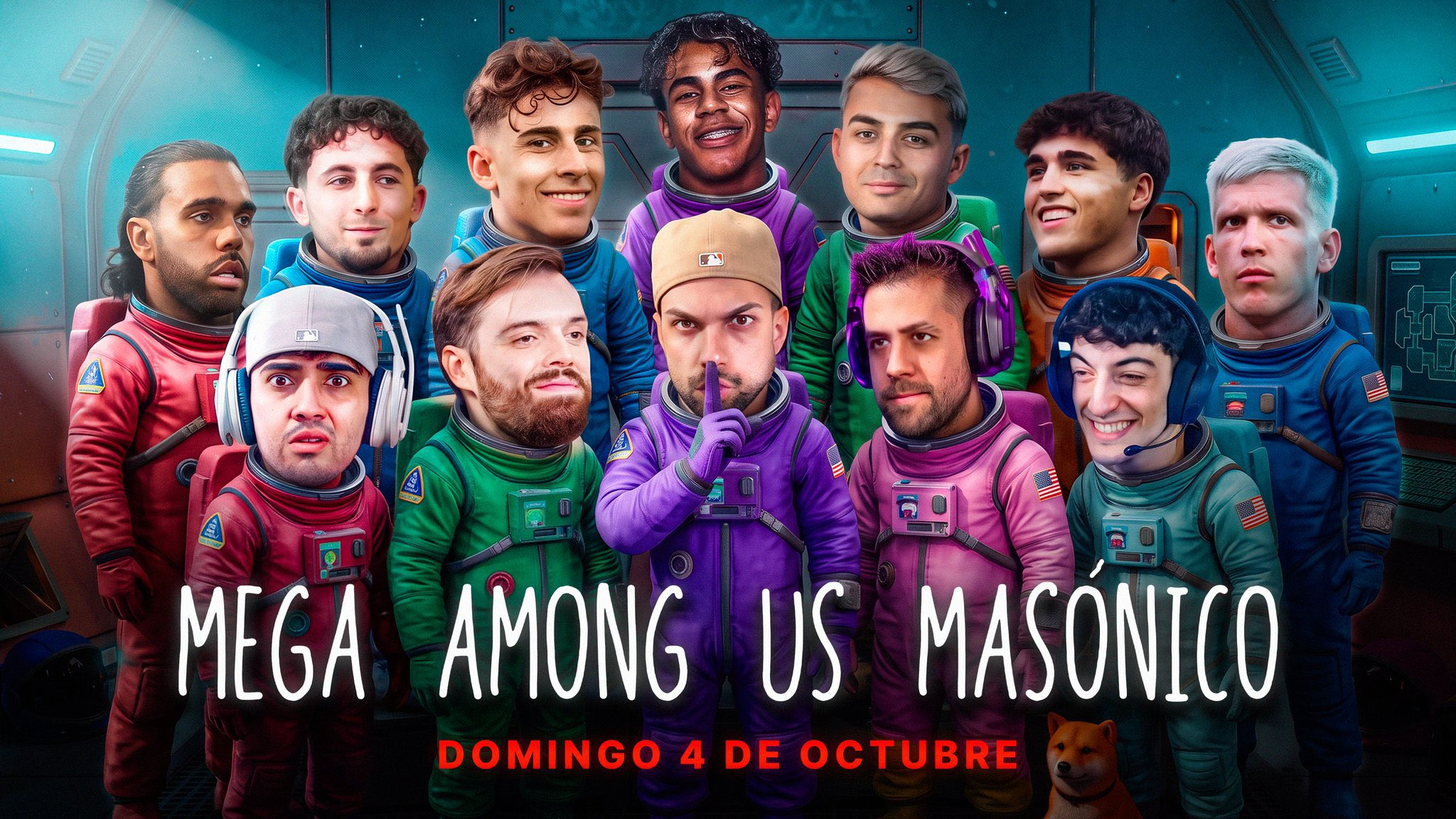 Peereira7 y el Among Us más histórico.