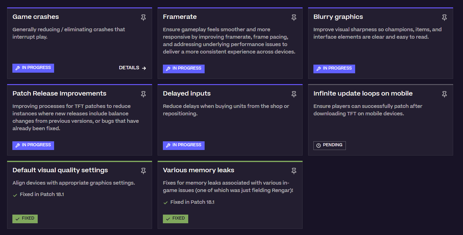 Riot Games pide perdón por el estado de TFT y los fallos de Unreal La web que recopila todos los bugs de TFT.